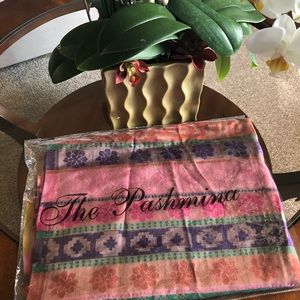 Pashmina scarf head wrap from India NWOT